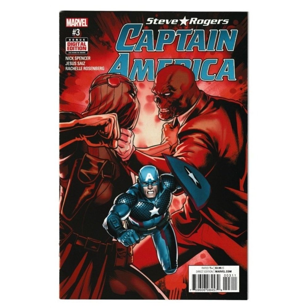 Unveiling Marvel #3 Steve Rogers Captain America Collectible Comic Book - A Must